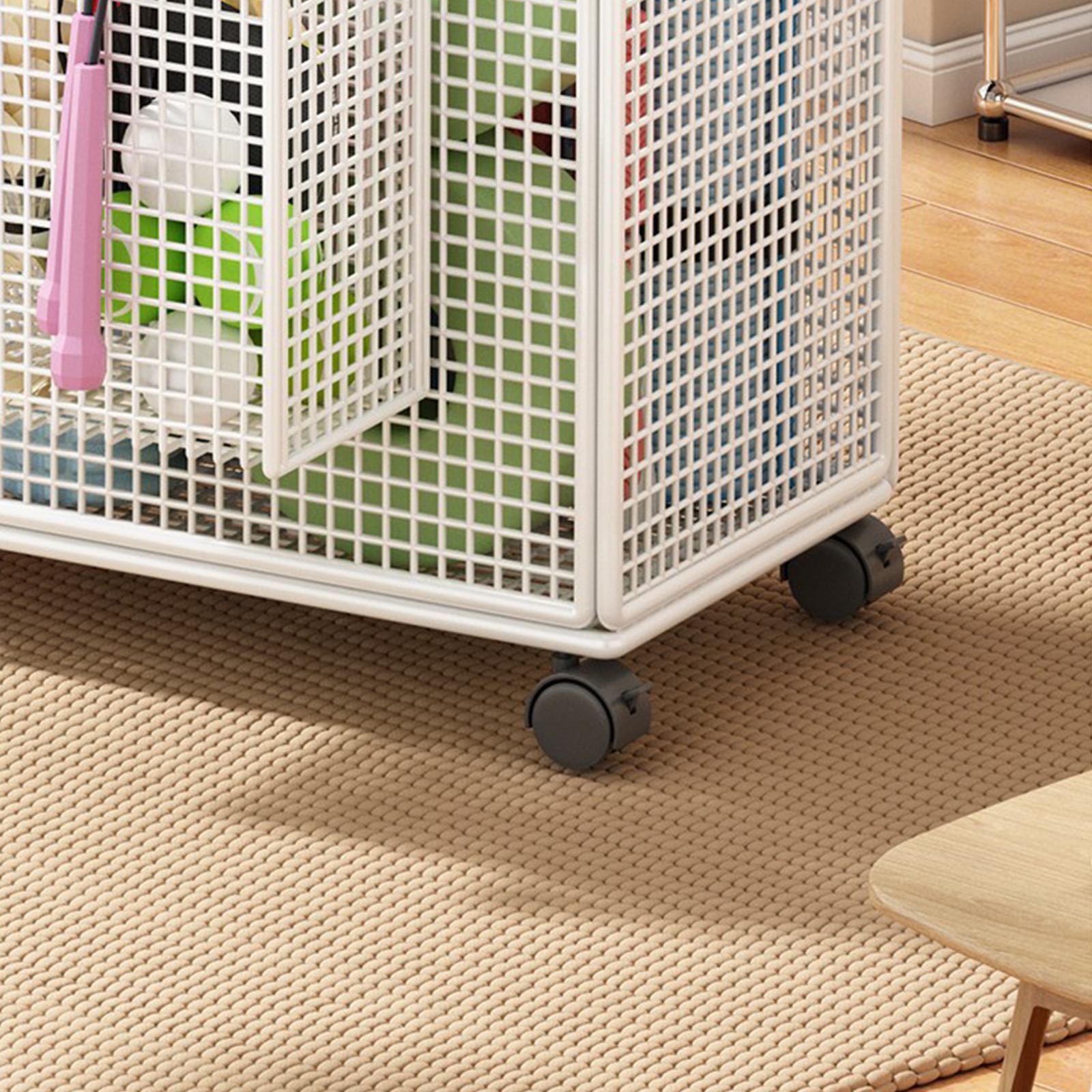 Yoga Pad Storage Rack Iron Mov - Sports Equipment Trolley 评论和价格