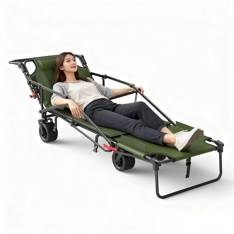 Foldable Camping Wagon with Ta - Sports Equipment Trolley 评论和价格