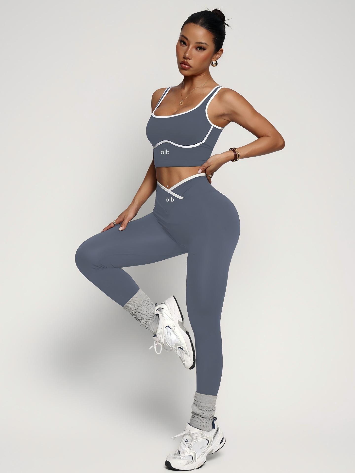 2-piece new sports bra vest pa - Sports Equipment Set 评论和价格