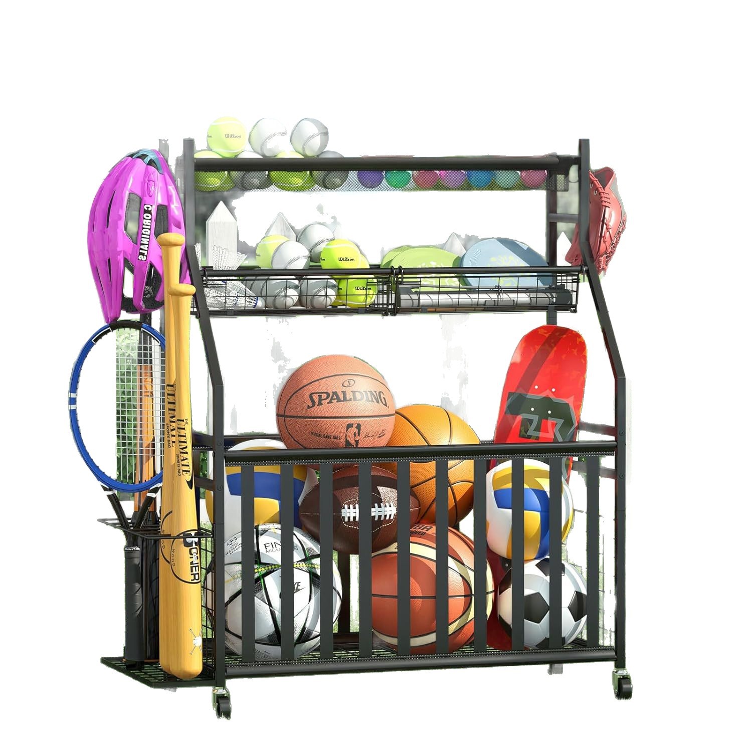 Sports Equipment Storage Bag I - Sports Equipment Bag With Wheels 评论和价格