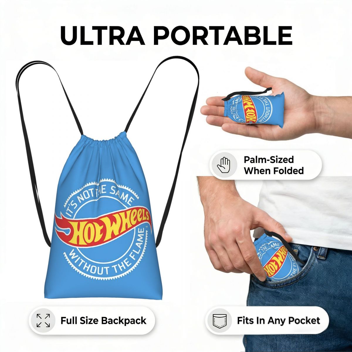 Hot Wheels Race Drawstring Bac - Sports Equipment Bag With Wheels 评论和价格