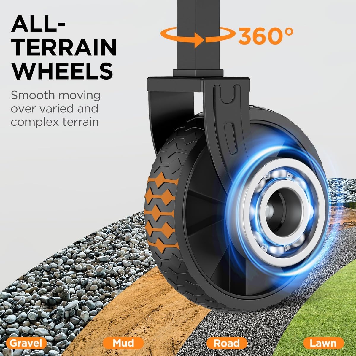 380LBS All Terrain Heavy Duty  - Sports Equipment Trolley 评论和价格