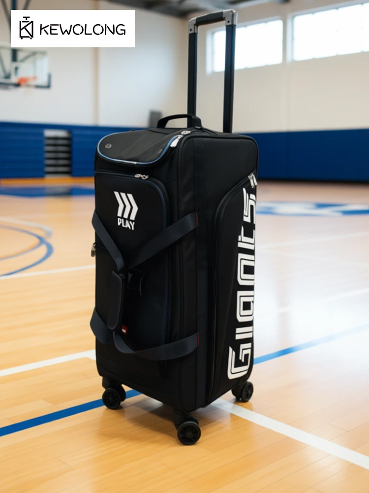Large Capacity Rolling Sports  - Sports Equipment Bag With Wheels 评论和价格