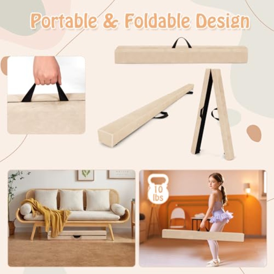 Home gymnastics training beam: - Gymnastics Beam Floor 评论和价格