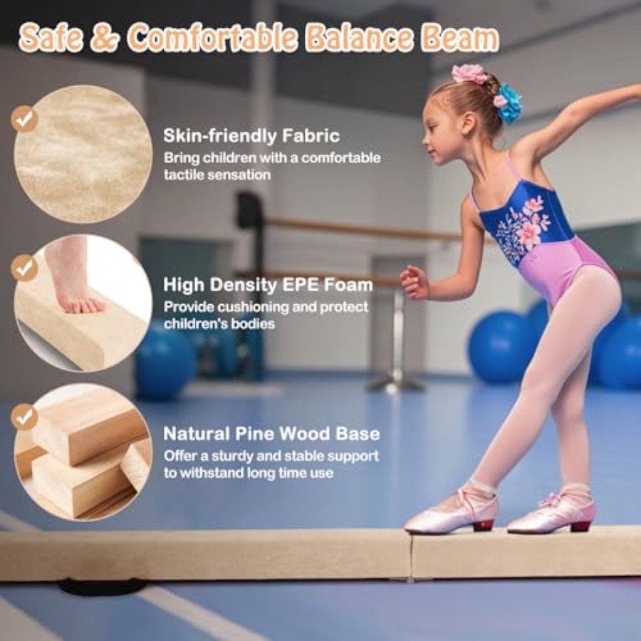 Home gymnastics training beam: - Gymnastics Beam Floor 评论和价格