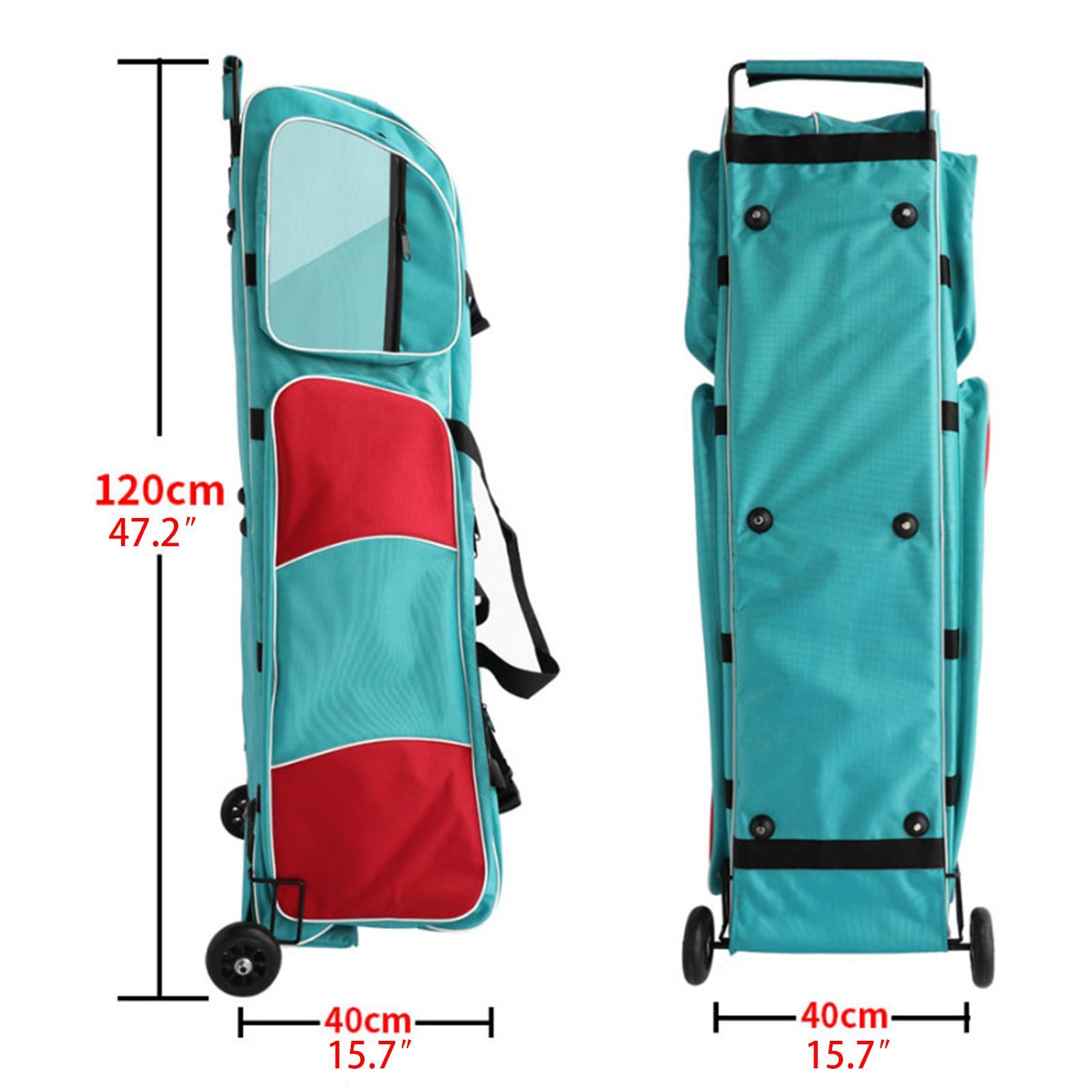 Fencing Bag with Wheels Lightw - Sports Equipment Bag With Wheels 评论和价格